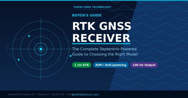 Buy RTK GNSS Receiver: The Complete Septentrio-Powered Buyer’s Guide