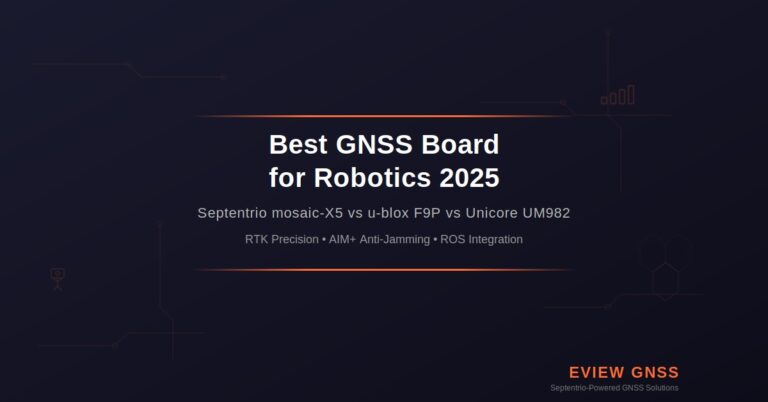 What Is the Best GNSS Board for Robotics? Top Picks for OEM Integration