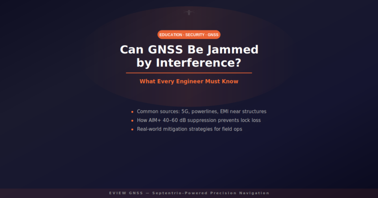 Can GNSS Be Jammed by Interference? What Every Engineer Needs to Know About GNSS Jamming