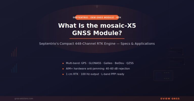 What Is the mosaic-X5 GNSS Module? A Complete Technical Guide