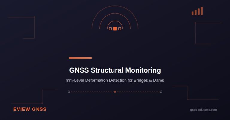 GNSS Structural Monitoring: mm-Level Bridge & Dam Detection